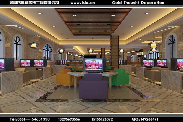 合肥網(wǎng)咖裝修